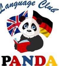 Логотип компании PANDA, клуб иностранных языков