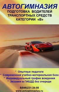 Логотип компании Самарская Молодежная Автомобильная Гимназия, НЧОУ, автошкола